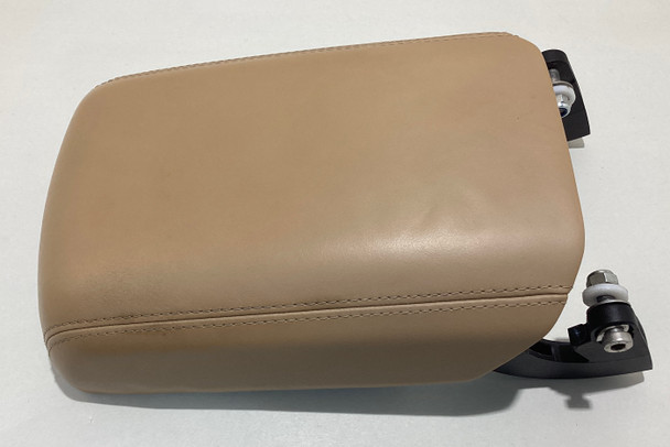 2015-2018 Porsche Macan Luxor Beige Leather Center Console Lid /   PM004