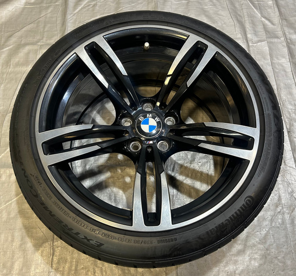 2015-2020 F80 F82 F83 BMW M3 M4 19x10" Style 437M Rear Wheel Rim w/ Tire / F8M03