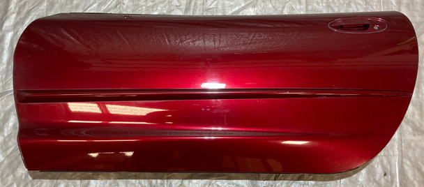 1997-2004 Chevrolet C5 Corvette Driver Door Assembly  / 50th Anniversary Red  C5026