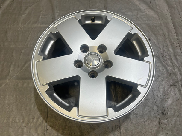 2007-2012 Jeep Wrangler JK 18x7.5" 5 Spoke Wheel Rim / Silver / JK011 