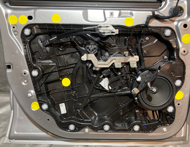 2022-2023 Ford Maverick XLT Lariat Driver Front Door Assembly w/ Keypad / Window / Iconic Silver Metallic  MV002 2022-2023 Ford Maverick XLT Lariat Driver Front Door Assembly w/ Keypad / Window / Iconic Silver Metallic  MV002