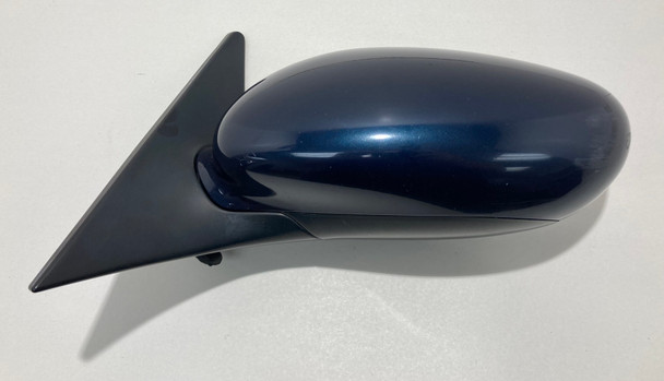 1997-2004 Porsche 986 Boxster / 996 911 Driver side Power Mirror / Ocean Blue Metallic  BX057