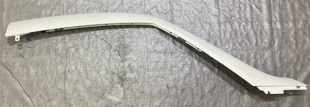 2010-2020 Nissan 370Z Coupe Passenger Side A Pillar Trim Panel *Broken Tab* / Pearl White  7Z020