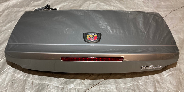 2017-2020 Fiat 124 Spider Abarth Trunk Lid w/ Spoiler / Grigio Argento  FD021 2017-2020 Fiat 124 Spider Abarth Trunk Lid w/ Spoiler / Grigio Argento  FD021