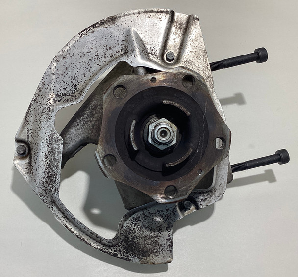 2013-2016 Porsche 981 Boxster / Cayman OEM Passenger Side Front Knuckle / Spindle / Wheel Hub / 59K BC205