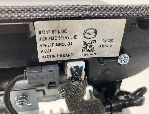 2019-2023 Mazda Mx5 Miata Bose Radio Touchscreen Display Unit /   ND042 2019-2023 Mazda Mx5 Miata Bose Radio Touchscreen Display Unit /   ND042