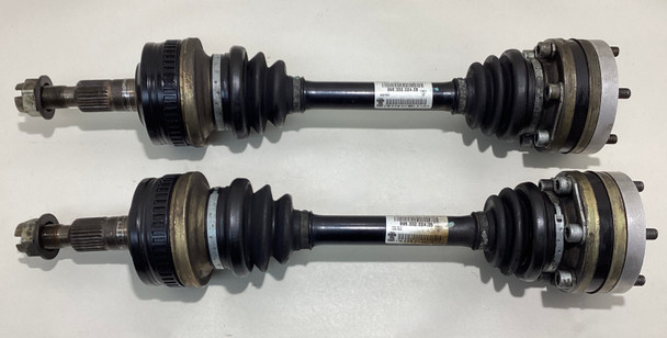 2002 Porsche 996 911 Carrera Rear CV Axles Half Shafts / Pair / Tiptronic / 99633202405 / 111K P6016