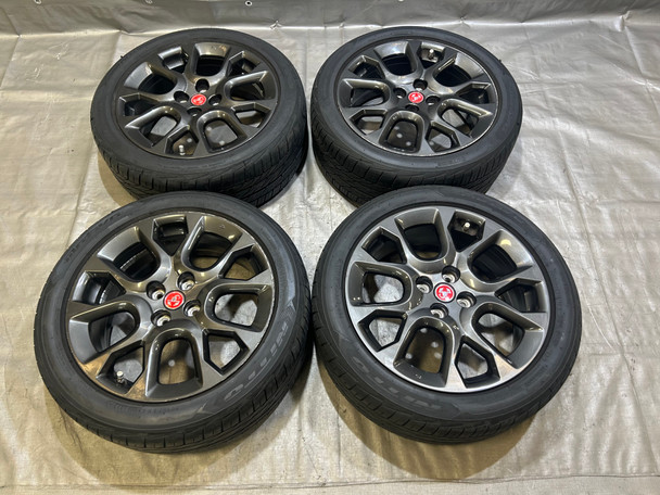 2017-2020 Fiat 124 Spider Abarth 17x7" Wheels Rims w/ Tires / Set of 4 / FD026