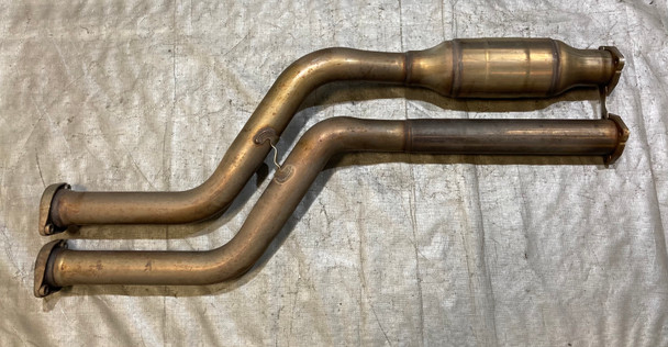2001-2006 E46 BMW M3 OEM Exhaust Resonated Mid Pipe / Section 1 /   M3017