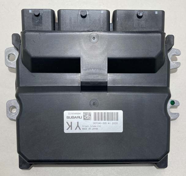 2022 Subaru WRX OEM Engine Control Module / ECU / Manual / 22765AR894 /   SW003