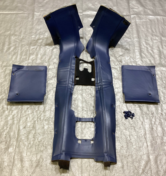 2000-2009 Honda S2000 Center Console Leather Apron Surround / Blue /   HS005