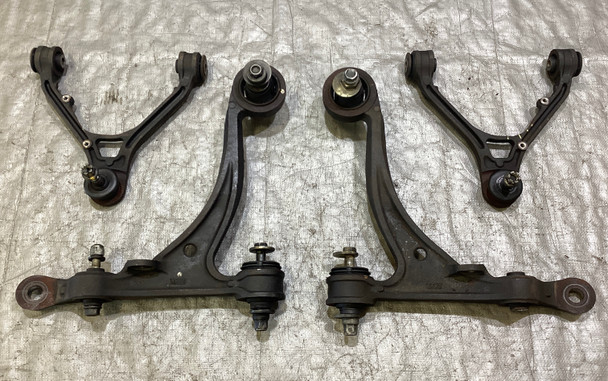 2000-2009 Honda S2000 OEM Front Control Arm Set / Upper & Lower / 143K HS005