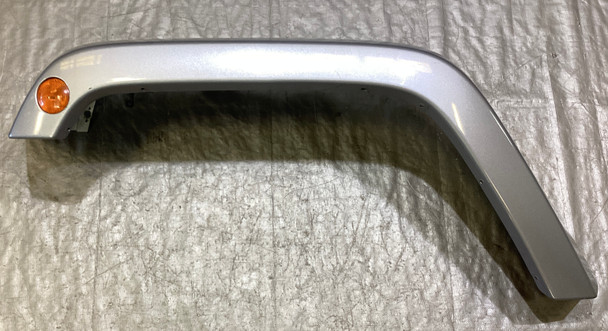 2007-2017 Jeep Wrangler JK Driver Front Wheel Arch Flare / Billet Silver Metallic  JK014