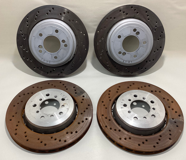 2006-2008 E85 E86 BMW Z4 M Brake Rotors / Set of 4 / USED /   Z4060