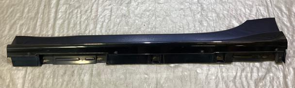 2016-2024 Mazda Mx5 Miata Driver Side Skirt Rocker Panel w/ BBS Trim / Deep Crystal Blue Metallic  ND047