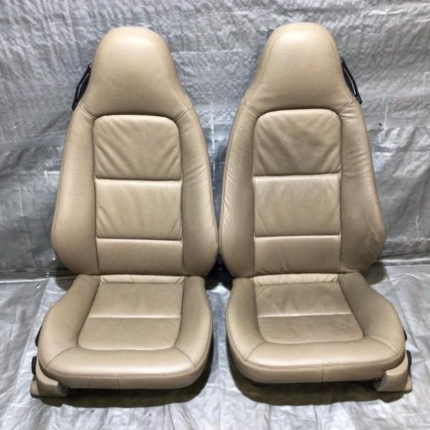 2000-2002 BMW Z3 Roadster Front Seats / Sand Beige Classic Leather /   Z3029