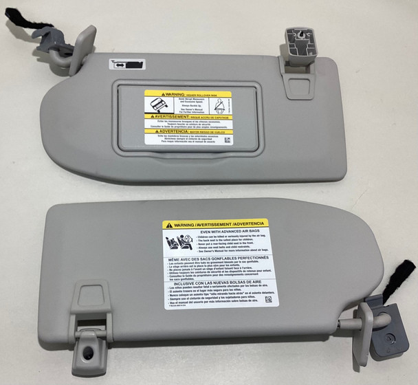 2022-2023 Ford Maverick XL XLT OEM Sun Visors / Pair /   MV004