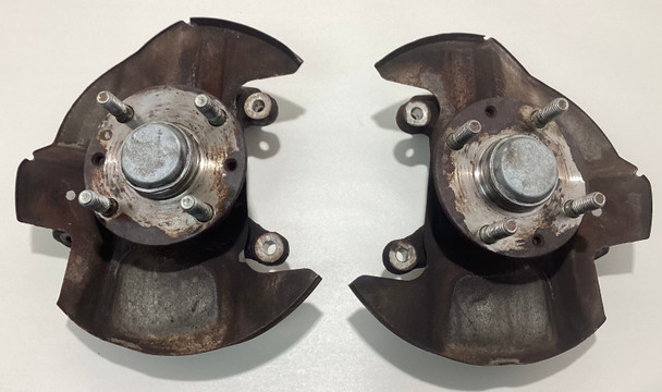 1994-1997 Mazda Miata OEM Front Spindles / Hub Assemblies / Pair / 109K NA100