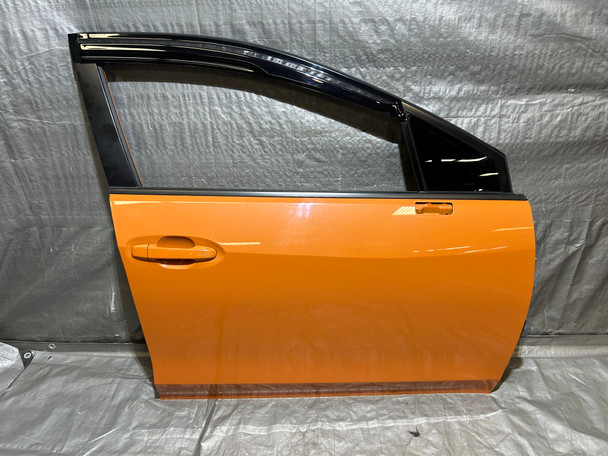 2022-2024 Subaru WRX Passenger Front Door Assembly / Solar Orange Pearl SW004