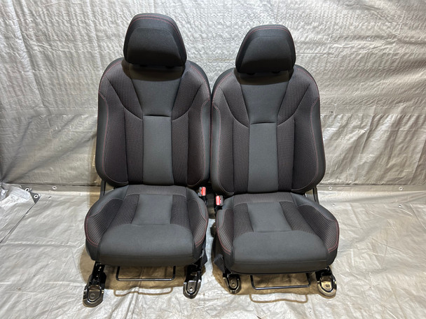 2022-2024 Subaru WRX Premium Cloth Front Seats / Pair / OEM / SW004