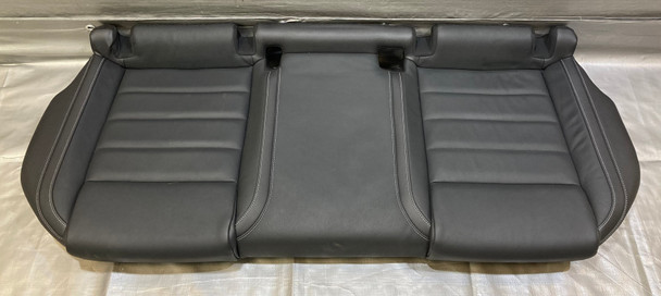 2015-2017 Volkswagen MK7 Golf R Black Leather Rear Lower Seat Cushion / OEM /   M7R10