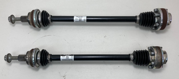 2015-2019 Volkswagen MK7 Golf R Rear Axles Half Shafts / Pair / 108k M7R10
