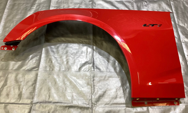 2016-2024 Chevrolet Camaro OEM Driver Fender Panel / Red Hot  CM002