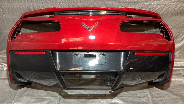2014-2019 Chevrolet C7 Corvette Stingray Rear Bumper Cover w/ Z51 High Rise Spoiler /   C7007