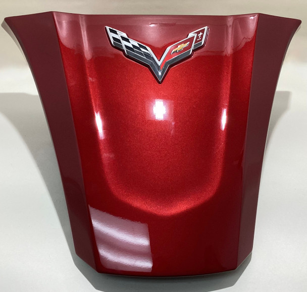 2014-2019 Chevrolet C7 Corvette Convertible Rear Waterfall Trim Panel / Crystal Red  C7007