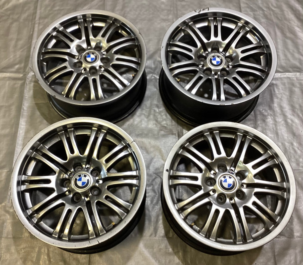 2001-2006 E46 BMW M3 18" Style 67 M Double Spoke Wheels Rims / Set of 4 / M3018
