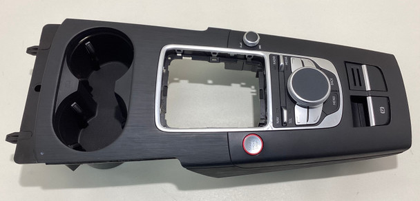 2015-2017 Audi S3 Center Console Trim Panel w/ Radio Controls /   S3107