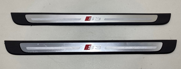 2015-2016 Audi S3 Door Sill Trim Plates / Front Pair / S3107