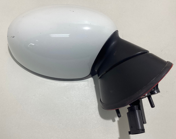 2002-2006 Mini Cooper Passenger Side Mirror / White /   R1031