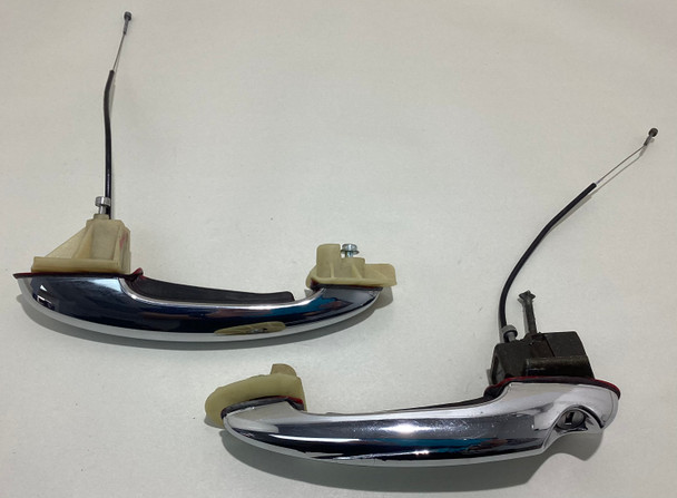 2002-2006 Mini Cooper S R50 R52 R53 Exterior Door Handles / Pair / Chrome /   R1031
