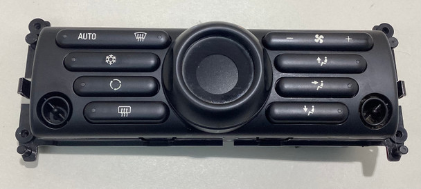 2005-2006 Mini Cooper S Automatic Climate Control Module w/ Switches / 64116962469 /   R1031