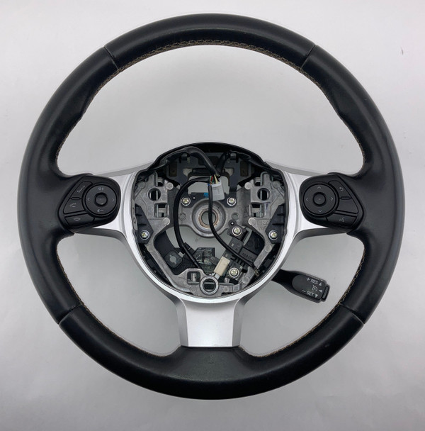 2017-2020 Subaru BRZ / Toyota 86 Black Leather Steering Wheel w/ Yellow Stitching / Manual /   FB049