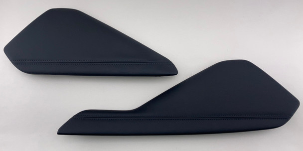 2023-2025 Nissan Z Performance Center Console Knee Pads / Black Leather / NZ001