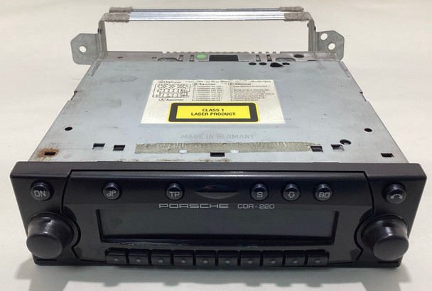 1997-2002 Porsche 986 Boxster / 1999-2002 996 911 CDR-220 Radio Unit / 99664512600 /   BX066 1997-2002 Porsche 986 Boxster / 1999-2002 996 911 CDR-220 Radio Unit / 99664512600 /   BX066