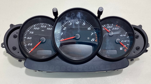 2001 Porsche 986 Boxster 2.7l Instrument Gauge Cluster / Manual / 9866412030070C / 99K BX066 2001 Porsche 986 Boxster 2.7l Instrument Gauge Cluster / Manual / 9866412030070C / 99K BX066