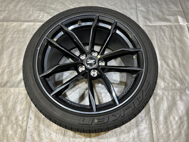 2023-2025 Nissan Z Performance 19" Rays Forged Rear Wheel Rim w/ Tire / NZ001