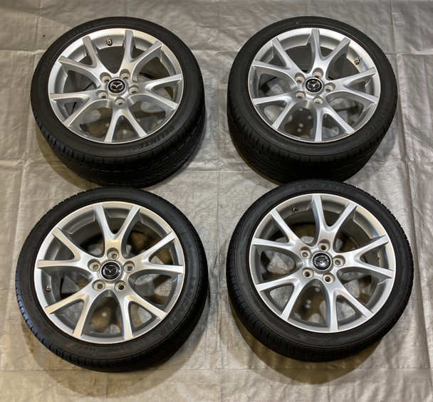 2013-2015 Mazda Mx5 Miata 17x7" OEM Wheels Rims w/ Tires / Set of 4 / NC099
