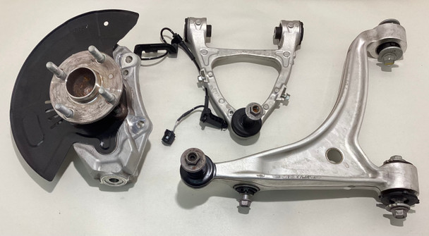 2016-2024 Mazda Mx5 Miata Driver Front Knee / Spindle Hub w/ Control Arms / 6k ND048 2016-2024 Mazda Mx5 Miata Driver Front Knee / Spindle Hub w/ Control Arms / 6k ND048