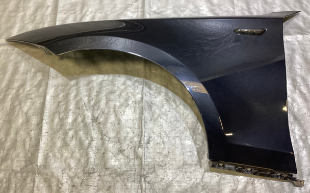 2008-2013 BMW 128i 135i Driver Side Fender Panel / Black Sapphire Metallic  B1012