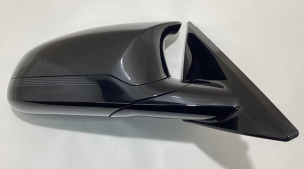 2015-2020 F82 F83 BMW M4 Passenger Side Mirror / Auto Dim / Memory / Black Sapphire Metallic  F8M06