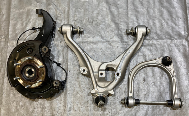2021-2024 Ford Bronco Driver Side Front Knee / Hub Spindle w/ Control Arms / 31K BR004