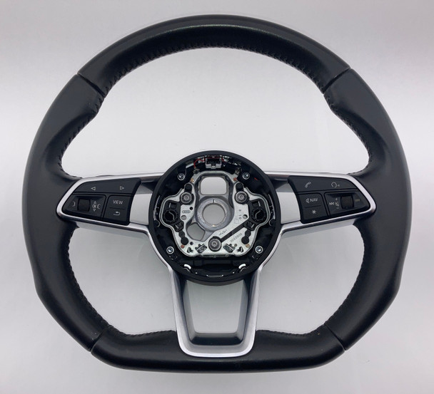 2016-2020 Audi TT Quattro Black Leather Steering Wheel w/ Trim /   T3003