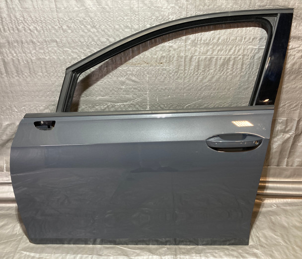 2022-2024 Volkswagen MK8 GTI Golf R 4DR Driver Front Door Assembly / Graphite Grey  M8002