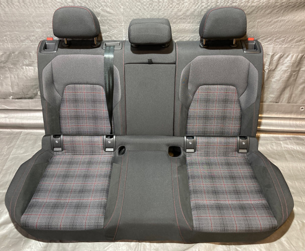 2022-2024 Volkswagen MK8 GTI Scalepaper Plaid Cloth Rear Seat Set /   M8002