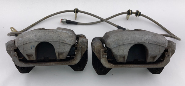 2000-2009 Honda S2000 OEM Front Brake Calipers w/ Stainless Hoses / Pair  / 115K HS007