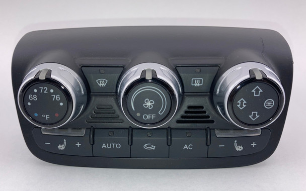 2008-2010 Audi TT Mk2 8J OEM Climate Control Switches w/ Heated Seats / 8J0820043 /   T2014